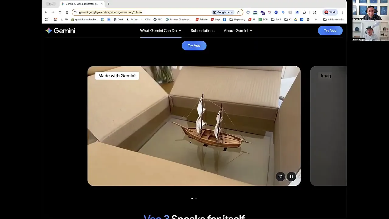 Demo of VO generating a go-kart flying through a scene from an uploaded image